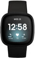 Fitbit  Versa 3-schwarz  Aluminium Smartwatch Fitnesstracker