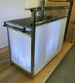 Portabler DJ Tisch "DJ Table Pro 1" 133 x 55 cm Nutzfläche  Weiß