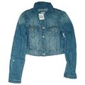 ESPRIT Jeans kurz Jacke Jeansjacke Kurzjacke Bolero stretch L 38 used blau NEU