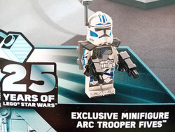 LEGO STAR WARS ARC TROOPER FIVES FIGUR AUS SET 75387 NEU EXKLUSIVE MINIFIGUR