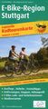 Radwanderkarte Leporello E-Bike-Region Stuttgart 1 : 50 000 | Buch | 97838992054