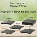 Terrassenpad Pads Unterlage Terrassenpads Gummigranulat 