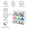 Indoor Colorful LCD Thermometer Hygrometer Digital Temperature Humidity Meter