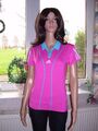 Adidas Barricade Shirt T Shirt Sportshirt pink rosa ClimaCool Kurzarm 34 36 neu