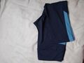 Fitness Tight Hose Damen 3/4 Länge blau XL 48 50 Sporthose Jogginghose