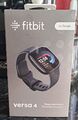 Fitbit Versa 4 Fitness Smartwatch - schwarz graphit Aluminium - nagelneu versiegelt