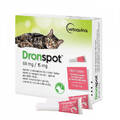 DRONSPOT Entwurmungstropfen für Katzen mit einem Gewicht von 2,5 kg bis 5...
