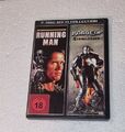 Running Man + Robocop 4 Law & Order (2 DVD's) Arnold Schwarzenegger / FSK 18