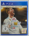 PS4 Sony Playstation 4 - FIFA 18 DE mit OVP Ronaldo Edition Zustand Sehr Gut