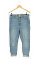 RIVER ISLAND Jeans Straight Leg Blau Gr. 40 Damen Baumwolle