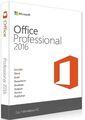 Microsoft Office 2016 Professional Software, Einmal kaufen, für immer haben