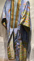 Bassetti Kimono lang Lilith blau Töne  V.3 Gr. M/L Neu mit Etikett