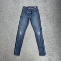 LEVIS Levi’s Jeans Damen Hose Gr. 25 Slim Fit Skinny Stretch 25315 Blau Denim