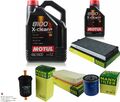 MANN-FILTER Inspektionspaket 6L Motul 5W-30 8100 X-clean+ für Peugeot 406 Break