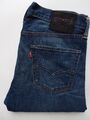 LEVI'S 508 JEANS NORMAL KONISCHES BEIN W32 L32 DUNKELBLAU STRAUSS LEVB602