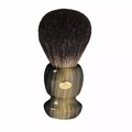 Omega Shaving Brush Pure Badger 6225 green resin handle