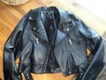 ZARA Kunstleder Jacke schwarz Mädchen Gr.S Bikerjacke