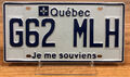💥 Auto- / KFZ-Kennzeichen / Nummernschild aus der kanadischen Provinz Quebec 💥
