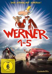 Werner 1+2+3+4+5 - Königsbox # 5-DVD-BOX-NEU