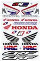 Honda Motorcycles 21 Aufkleber Sticker Set Logo Emblem Sign