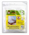 XXL Moskitonetz Bettvorhang | Mückenschutz fürs Bett | Fliegennetz Betthimmel