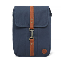 Timberland Herren Tasche A1CIF Walnut Hill - Small ITEMS Bag Canvas Kelp Blau 