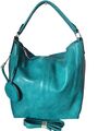 Paolo Bags Damen Tasche Shopper Hobo Bag Beuteltasche  Umhängetasche groß