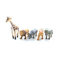 Idena Zoo Tiere Spielzeug Kinder Spielfiguren ca. 10cm Groß Löwe Nashorn Elefant