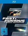 FAST & FURIOUS-7 MOVIE COLLECTION / Blu Ray /wie neu / Komplett / C