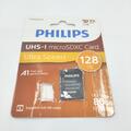 Philips Micro SDXC Karte 128 GB Klasse 10 INKL. UHS 1 U1 Memory Cards Adapter
