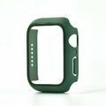 Case für Apple Watch Series 1-8 | 38 44 45 49mm Schutzhülle Glas 360-Grad Cover