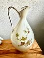 Porzellanvase Zeh Scherzer Bavaria 08321 Henkelvase goldrand