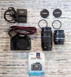 Canon EOS 1000D / EOS Digital Rebel XS 10.1MP Digitalkamera - Schwarz (Kit...