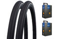 2 x Schwalbe Faltreifen G-One Allround Evolution Line schwarz+Schläuche wählbar