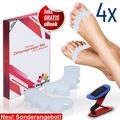 Zehenspreizer Hallux Valgus Silikon Ballenschutz Zehentrenner Korrektur Bandage