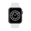 Apple Watch (Series 6) Aluminium 44 mm GPS - Space Grau, Sportarmband Nike: S...