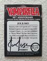 Dynamit Vampirella 50th Anniversary Joe Jusko Autogrammkarte 