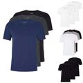 BOSS Herren T Shirts V Ausschnitt kurzarm Classic Baumwolle Multipack 3er Pack