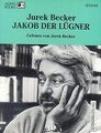 Jakob der Lügner. Audiobook. Cassette. von Jurek Becker | Buch | Zustand gut