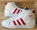 Adidas Korb Profi Leder Turnschuhe UK6.5/US7/EU40 FW3107 Cloud weiß scharlachrot