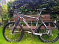 Mountain bike MTB voll Carbon, 26-Zoll, Shimano XTR