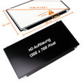 15,6" LED Display matt passend für Toshiba Satellite L50D-B-13J WXGA HD 1366x768