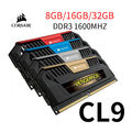 Corsair Vengeance Pro 32GB 16GB 8GB 4GB DDR3 1600MHz CL9 PC3-12800U PC RAM DE