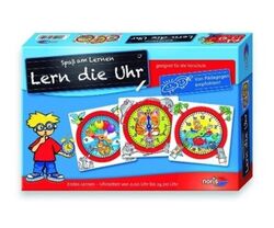 Lern die Uhr | Spiel | Deutsch (2017) | 606076152 | NORIS | EAN 4000826061526