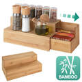 WENKO Bambus Treppe Kaffee Tee Aufbewahrung Ordnungs System Box Kiste Stufen