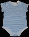 Baby Body Bodies kurzarm Bodie Unterwäsche Unterhemd Gr. 50/56 62/68 74/80 blau