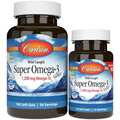 Carlson Labs, Super Omega-3, 1200mg, 100+30 Weichkapseln - Blitzversand