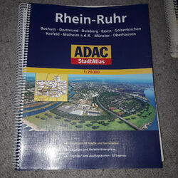 ADAC Stadtatlas Rhein-Ruhr   Bochum Dortmund Duisburg Essen Gelsenkirchen