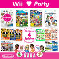 Nintendo Wii ❤️ PARTY - Spiele Auswahl 🎉 🥳 alle Games für bis zu 4️⃣ Spieler