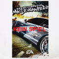 Sony PS2 Playstation 2 Need for Speed Most Wanted Handbuch Anleitung